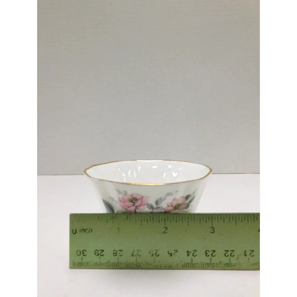 Royal Grafton Fine Bone China Creamer & Sugar Bowl  Pink Floral Gold Trim DW707